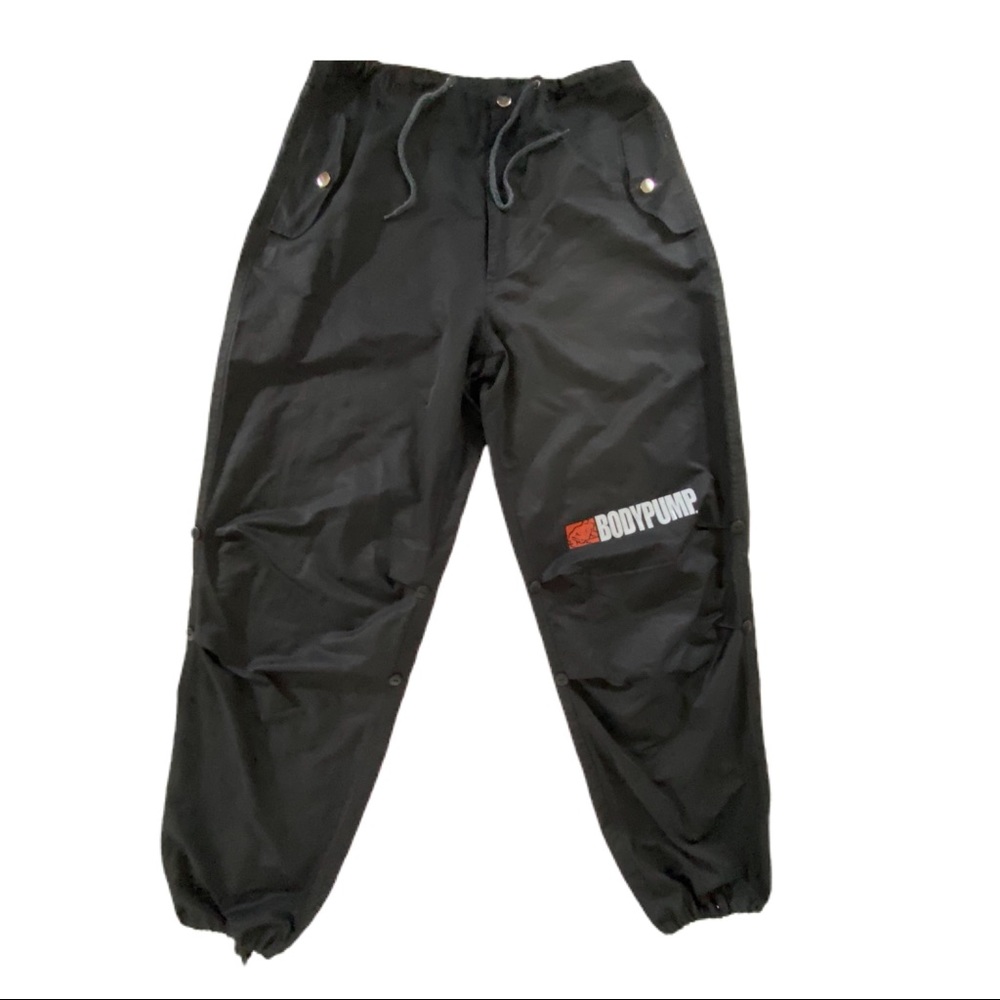 LES MILLS Workout Pants BodyPump Adjustable Black